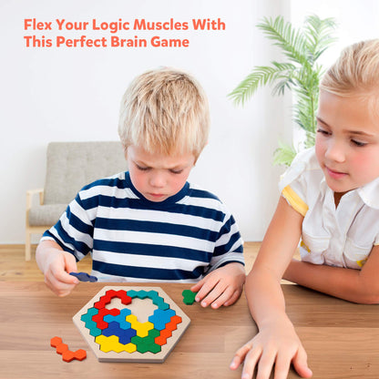 Hexagon Brain Teasers Puzzle