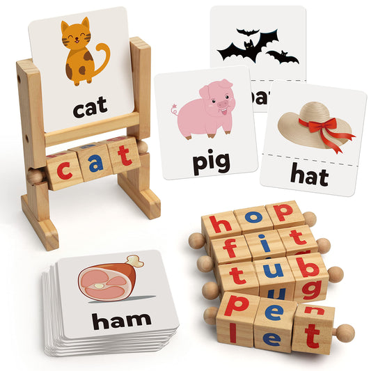 Wooden Reading & Spelling Game