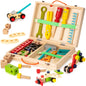 Little Builder Wooden Tool Set STEM Construction Workshop