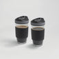 Borosilicate Glass Coffee Cups (2 Cups)