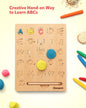 Wooden Alphabet Letters Practicing Board