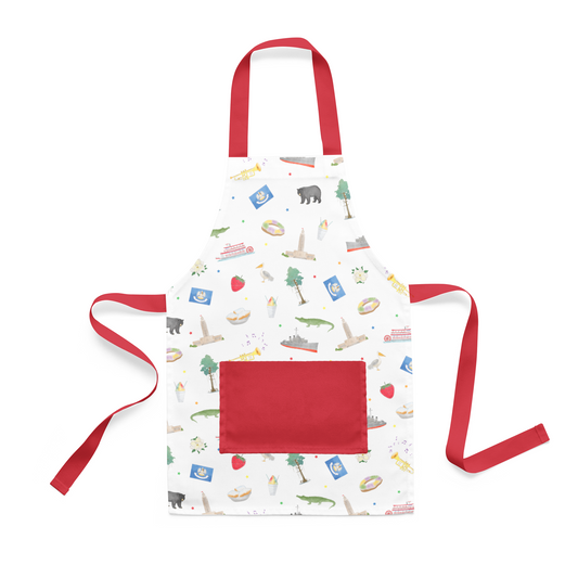 Louisiana Kid's Apron
