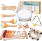 Little Music Makers Band Wooden Instrument Set for Toddlers Ages 18 Months+