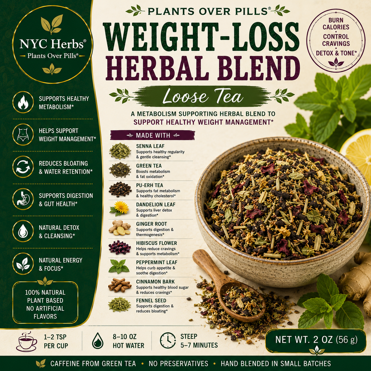 Weight-loss Herbal Blend