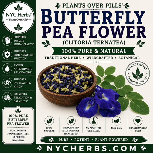 Butterfly Pea Flower | Cognitive Clarity & Inner Calm