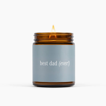 Best Dad Ever Jar Candle
