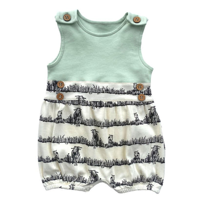 GOTS Certified Organic Cotton Bubble Romper - Billie & Kid