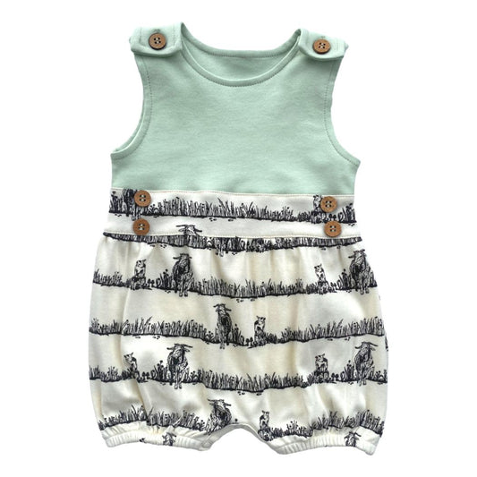 GOTS Certified Organic Cotton Bubble Romper - Billie & Kid