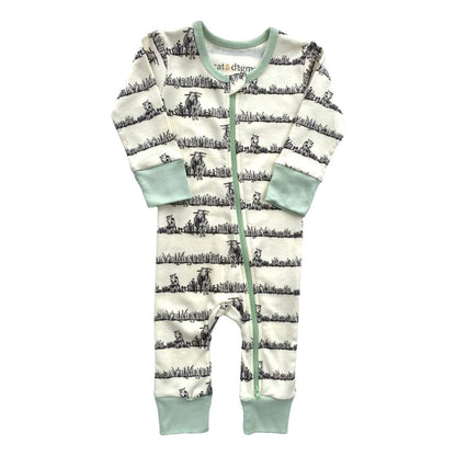 GOTS Certified Organic Cotton Zippy - Billie & Kid