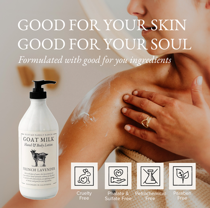 Cedar & Redwood | Goat Milk Hand & Body Lotion
