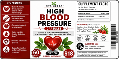 High Blood Pressure Capsules
