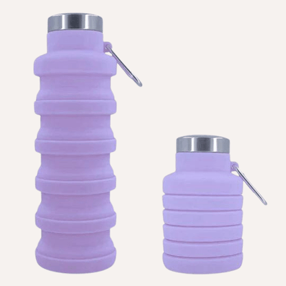 Tilley + Me Collapsible Water Bottle – Leakproof & Travel-Friendly Design