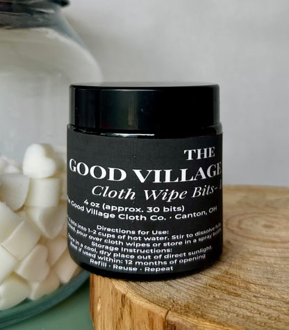 Cloth Wipe Bits