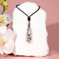 My World Has Color Again – The Dalmatian Jasper Pendant