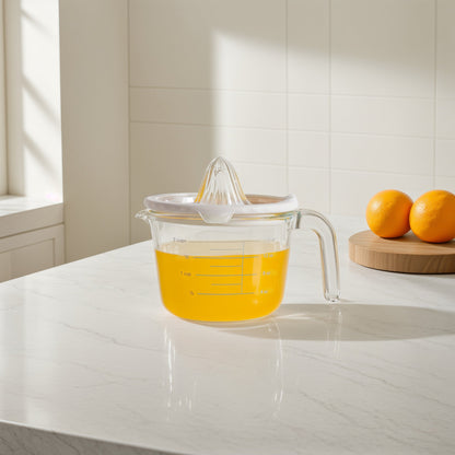 Measuring Cup with Juicer