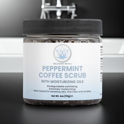 Balanced Bayou Peppermint Coffee Scrub
