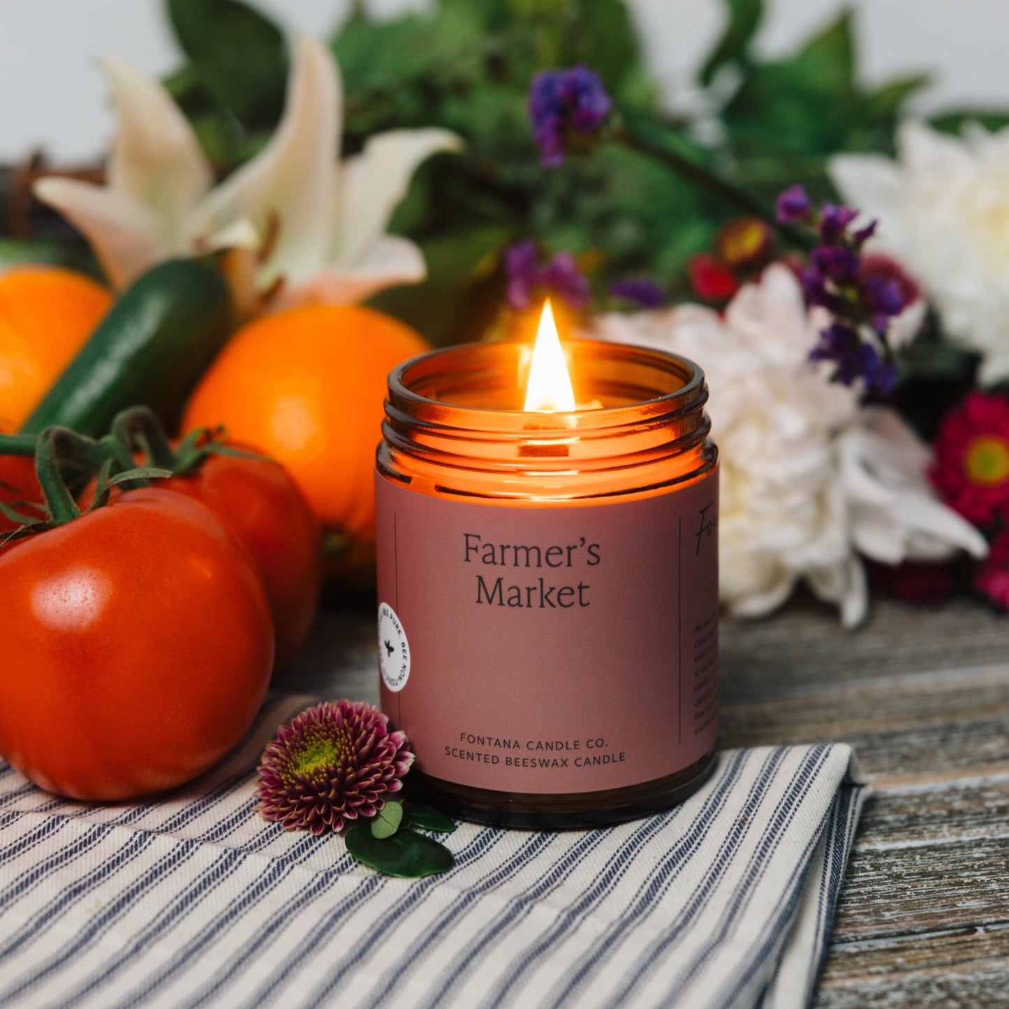 Farmer's Market Jar Candle