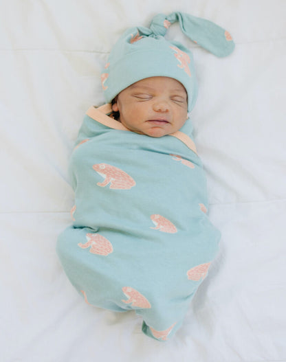 GOTS Certified Organic Cotton Hat - Frog