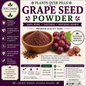 Grape Seed Powder | Antioxidant Defense & Circulatory Support