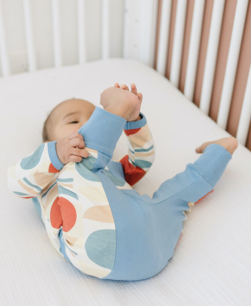 Organic Cotton Pants - Geometric Moon