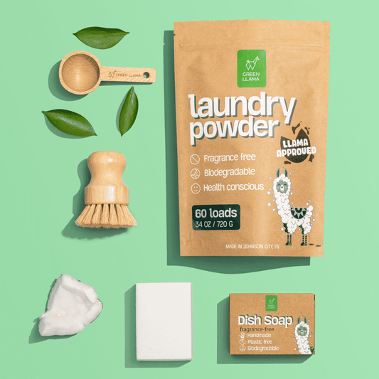 Green Llama Travel Laundry & Soap Bundle