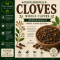 Cloves Whole | Antimicrobial Power & Digestive Relief