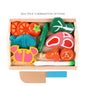 Wooden Fruit and Vegetable Pretend Play Set