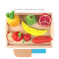 Wooden Fruit and Vegetable Pretend Play Set