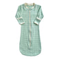GOTS Certified Organic Cotton Sleepsack - I Love You (Desert Green)