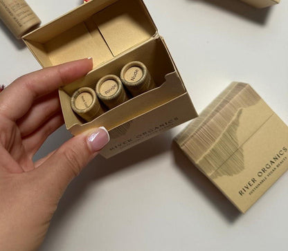 Set of 3 Tinted Vegan Lip Balms