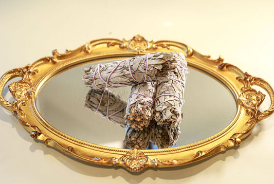 4" Sustainably Harvested - White Sage & Lavender