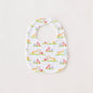 Tan Bulldog Mascot Mania Organic Cotton Baby Bib