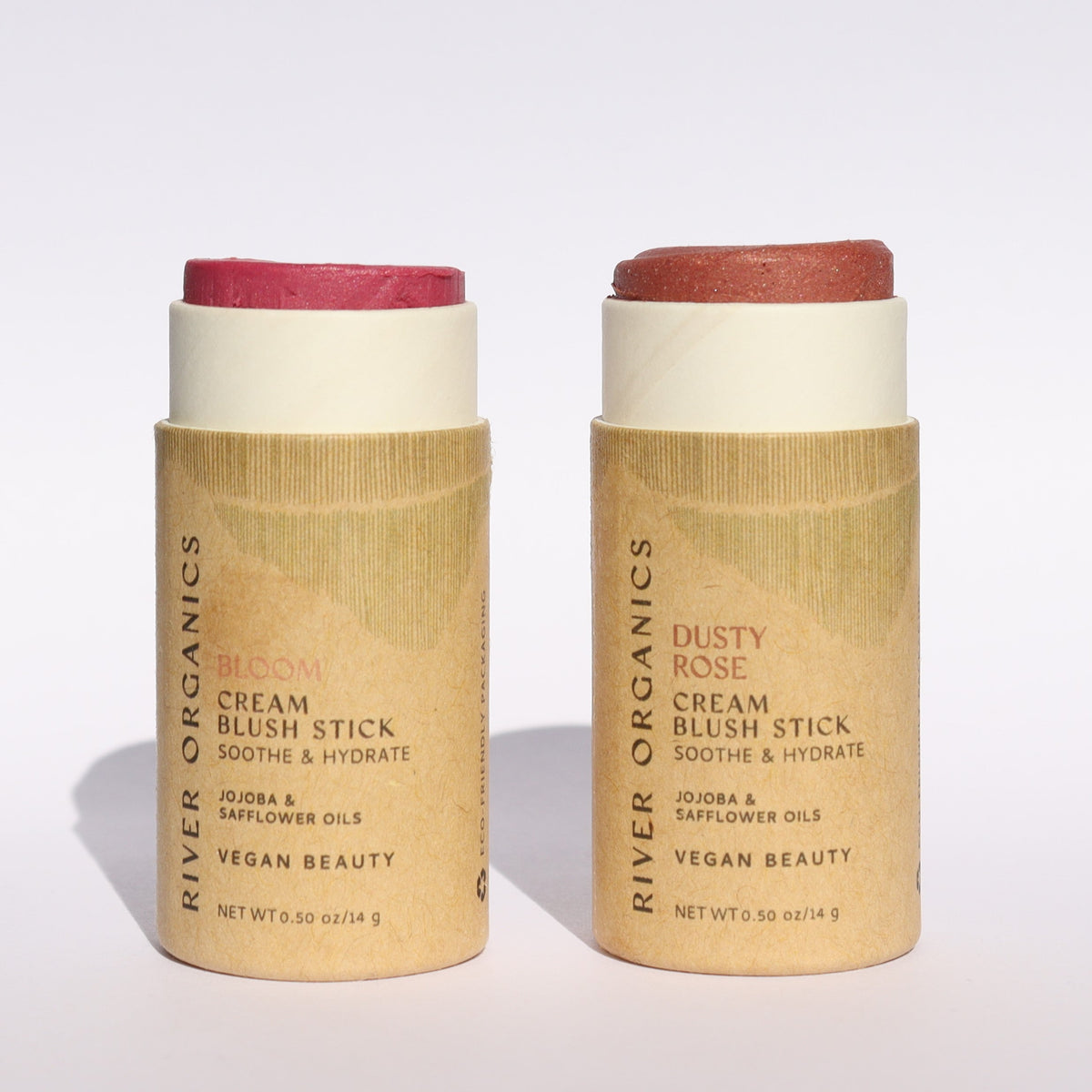 Set of 2 | Natural Cream Blush Sticks