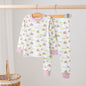 White Bulldog Mascot Mania Organic Cotton Kids Pajamas