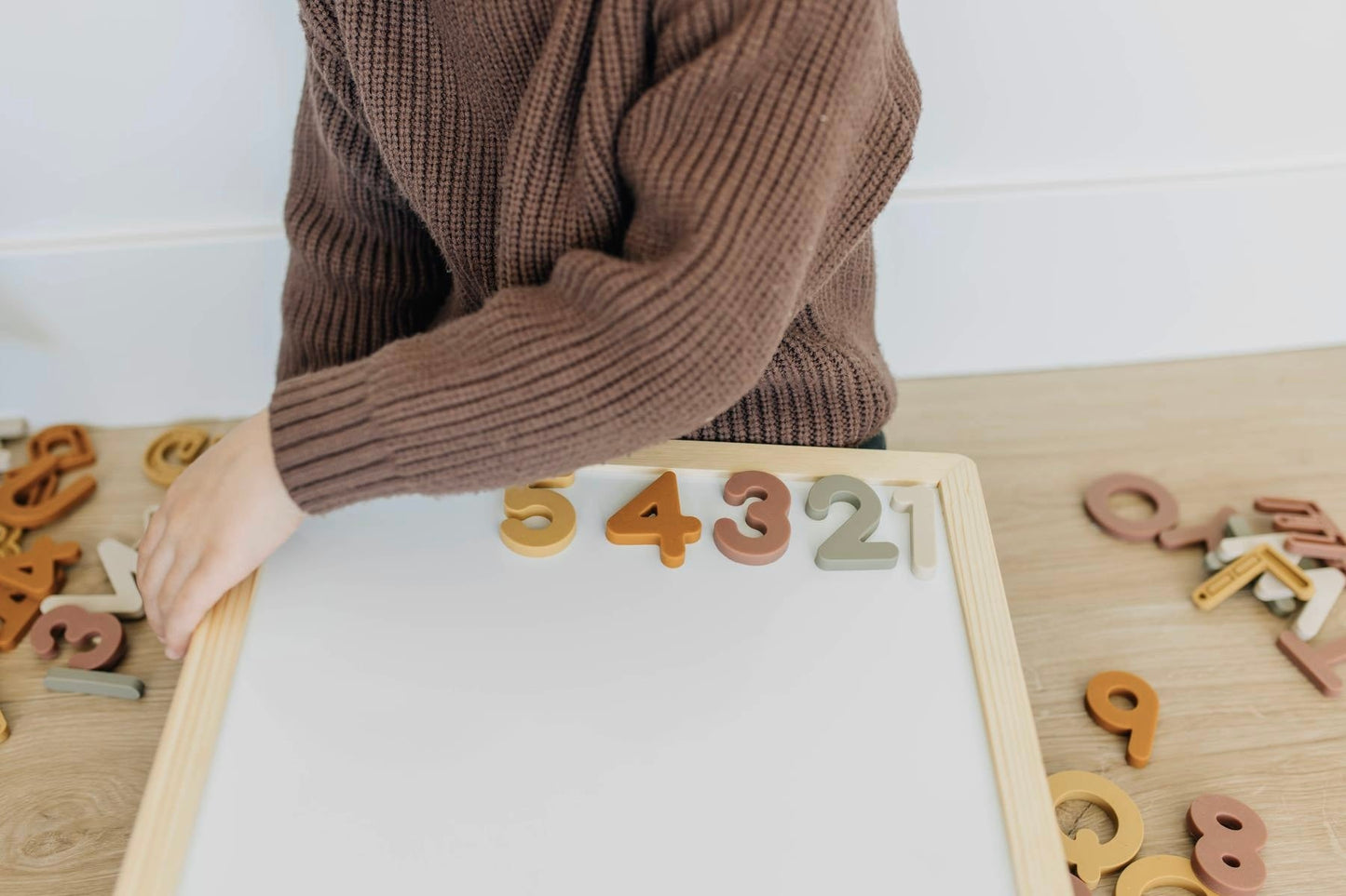 Silicone Magnetic Numbers 20 Piece Playset