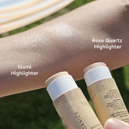 Rose Quartz Creamy Vegan Highlighter Stick