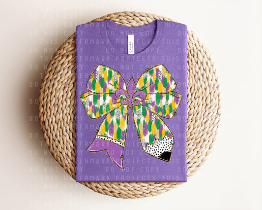Mardi Gras Pencil Graphic Tee