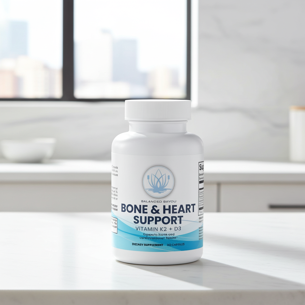 Bone & Heart Support with Vitamin D3 + K2