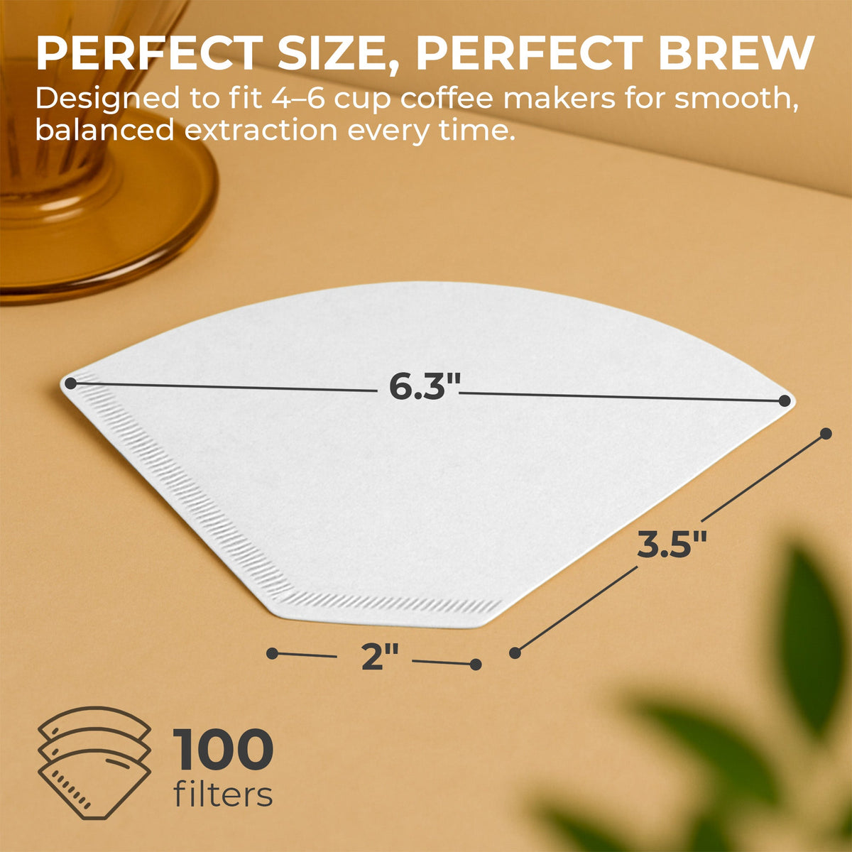 Organic Premium Coffee Filters #2, KFCF02W