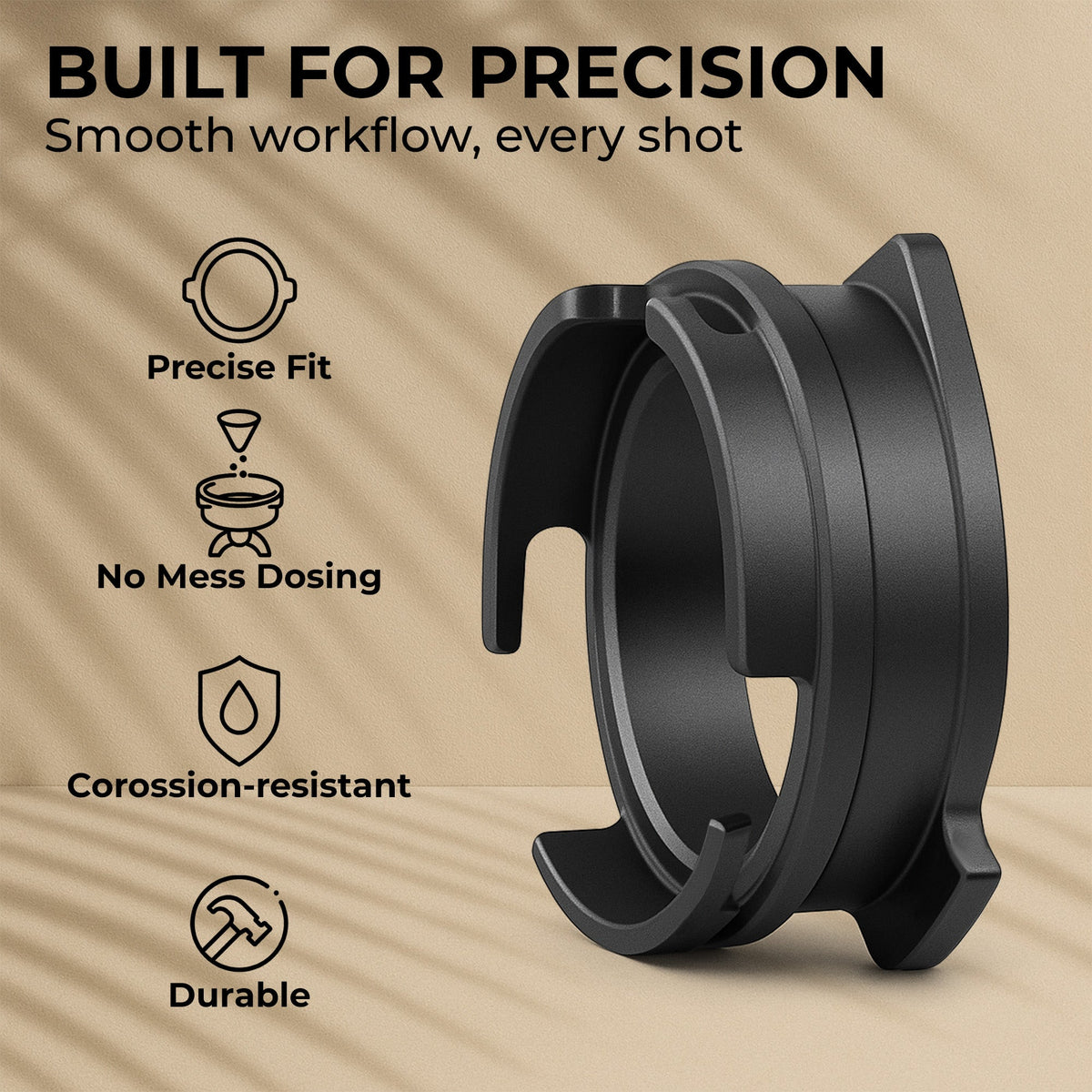 Espresso Portafilter Dosing Ring, 54MM, KFDR01
