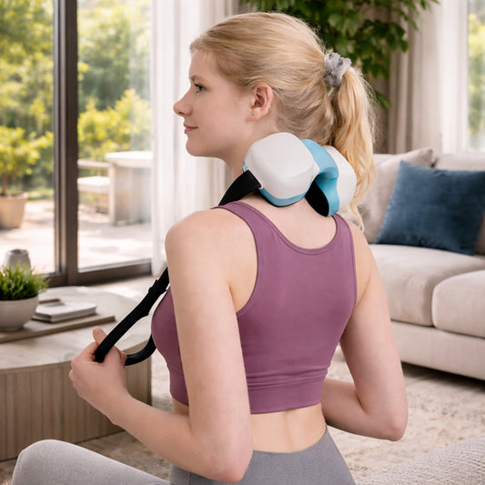 Carepeutic Targeted Spot Kneading Massager for Neck and Thigh with Heat