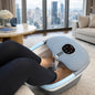Carepeutic Deluxe Automatic Foot Spa Massager with Remote and Red Light Therapy