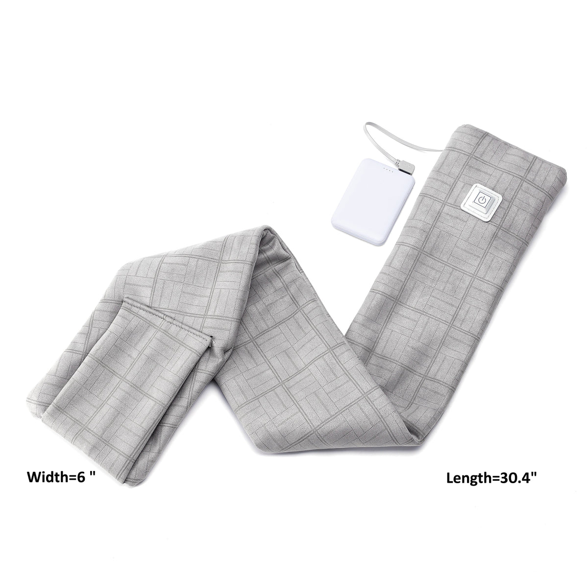 Carepeutic Cordless Wearable Washable Heating Neck Wrap, Unisex