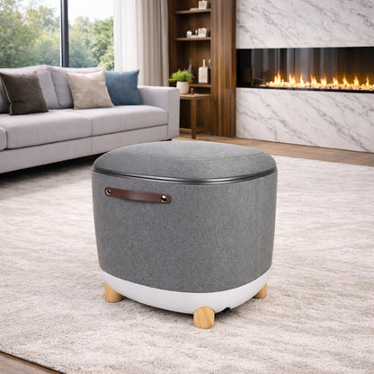 Carepeutic Comfy Home Ottoman & Shiatsu Foot Massager & Air Kneading Calf Massager