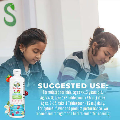 Mary Ruth's® Organic Kids Multivitamin Liposomal