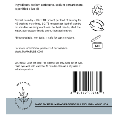 Laundry Soap Powder | Cruelty-free