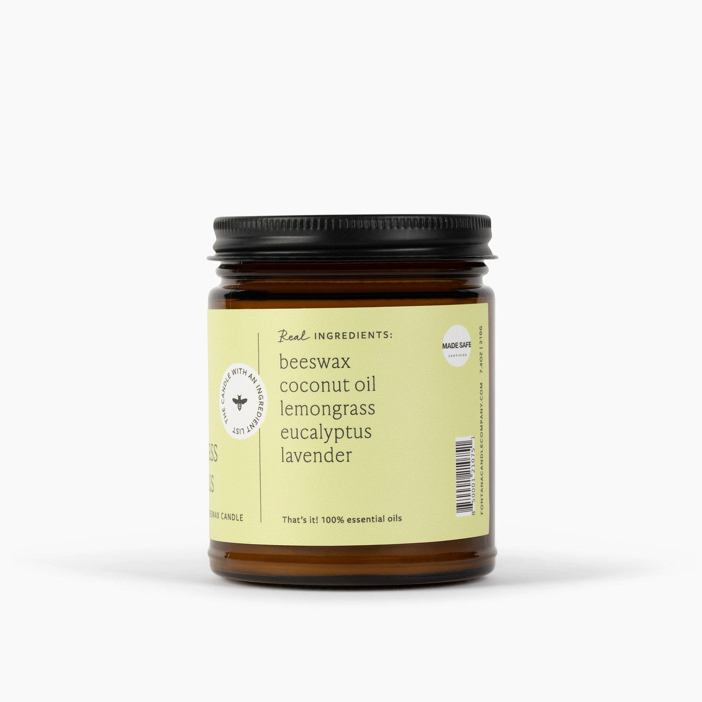 Lemongrass Eucalyptus Jar Candle