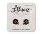 Lilliput Little Things - Fleur de Lys Helmet Earrings // NOLA