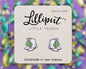 Lilliput Little Things -  Mardi Gras Majorette Marching Boot Earrings