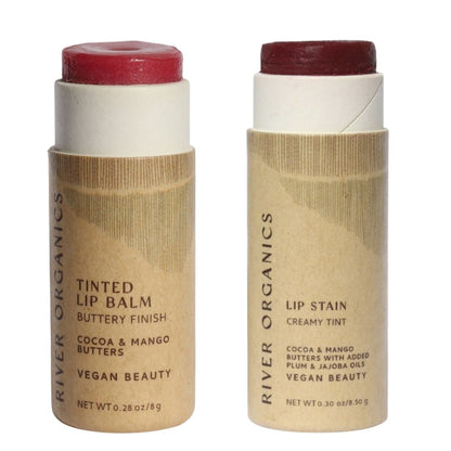 Set of 2 Lip Balms or Lip Stains